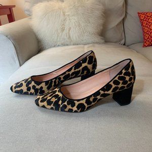 Kate Spade 'Serene' Calf Hair Leopard Print Pumps
